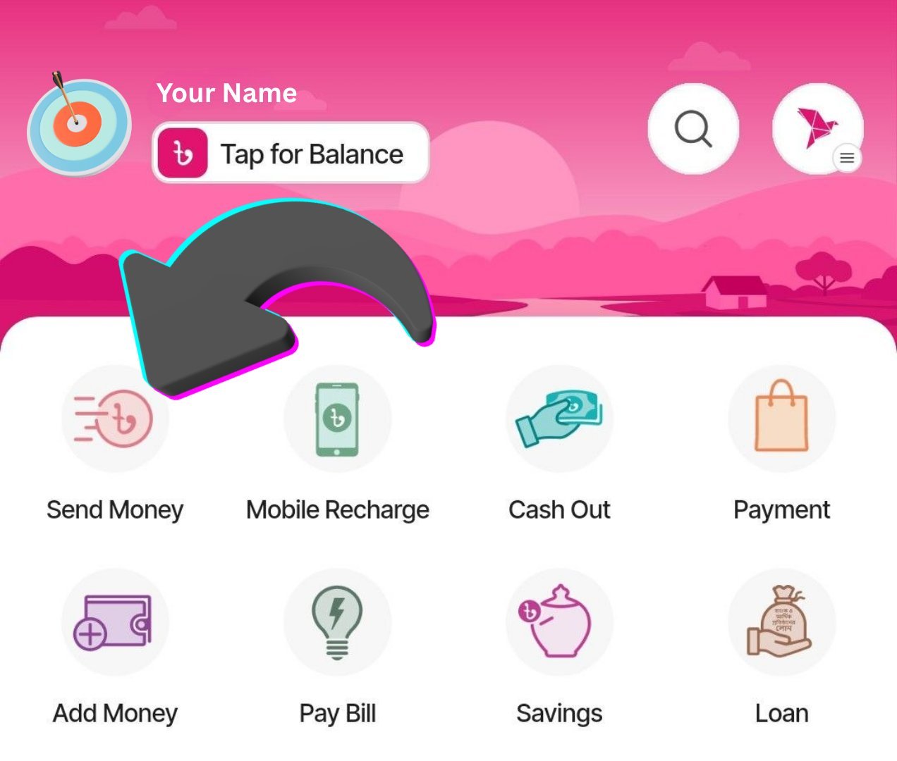 bKash App - Send Money